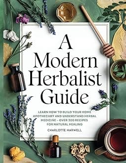 A Modern Herbalist Guide: Learn How to Build Your Apothecary and Understand Herbal Medicine: Over 300 Recipes for Natual Healing