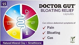 Bloating Relief - Gentle Relief from Bloating, Trapped Wind, Gas (1 Pack of 15 Capsules)