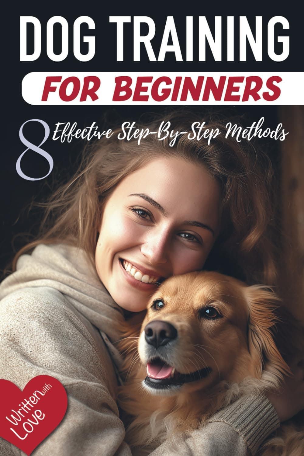 Dog Training & Behavior Aids - Dog Training Book for Beginners - 8 Effective Step-By-Step Commands