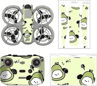 Neo Skin Stickers Set for DJI Neo Drone and Remote, Waterproof Drone Skin PVC Sticker Decal, Anti-Scratch Protective Film for DJI Neo Accessories (8)