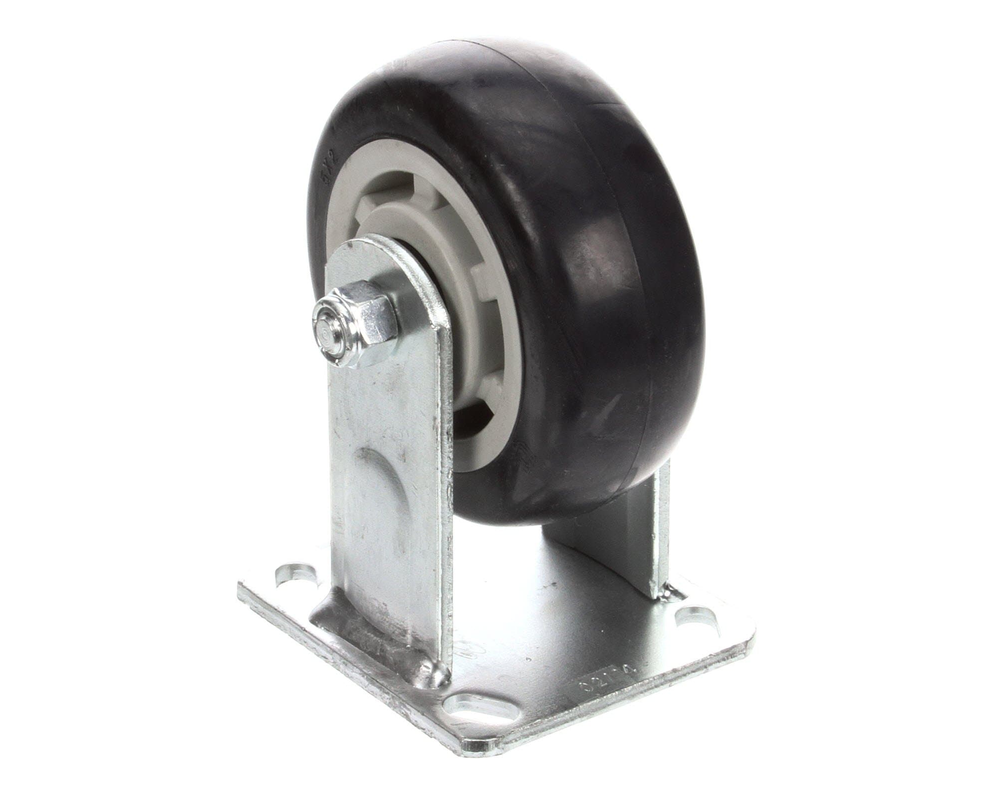 CSTR52-R-PPF Caster, 5 Rigid, E Roll Poly, 9" Height, 9" Width, 7" Length