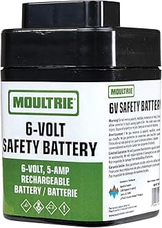 MFHP12406 6-Volt, 5-Amp Rechargeable Safety Battery,Multi