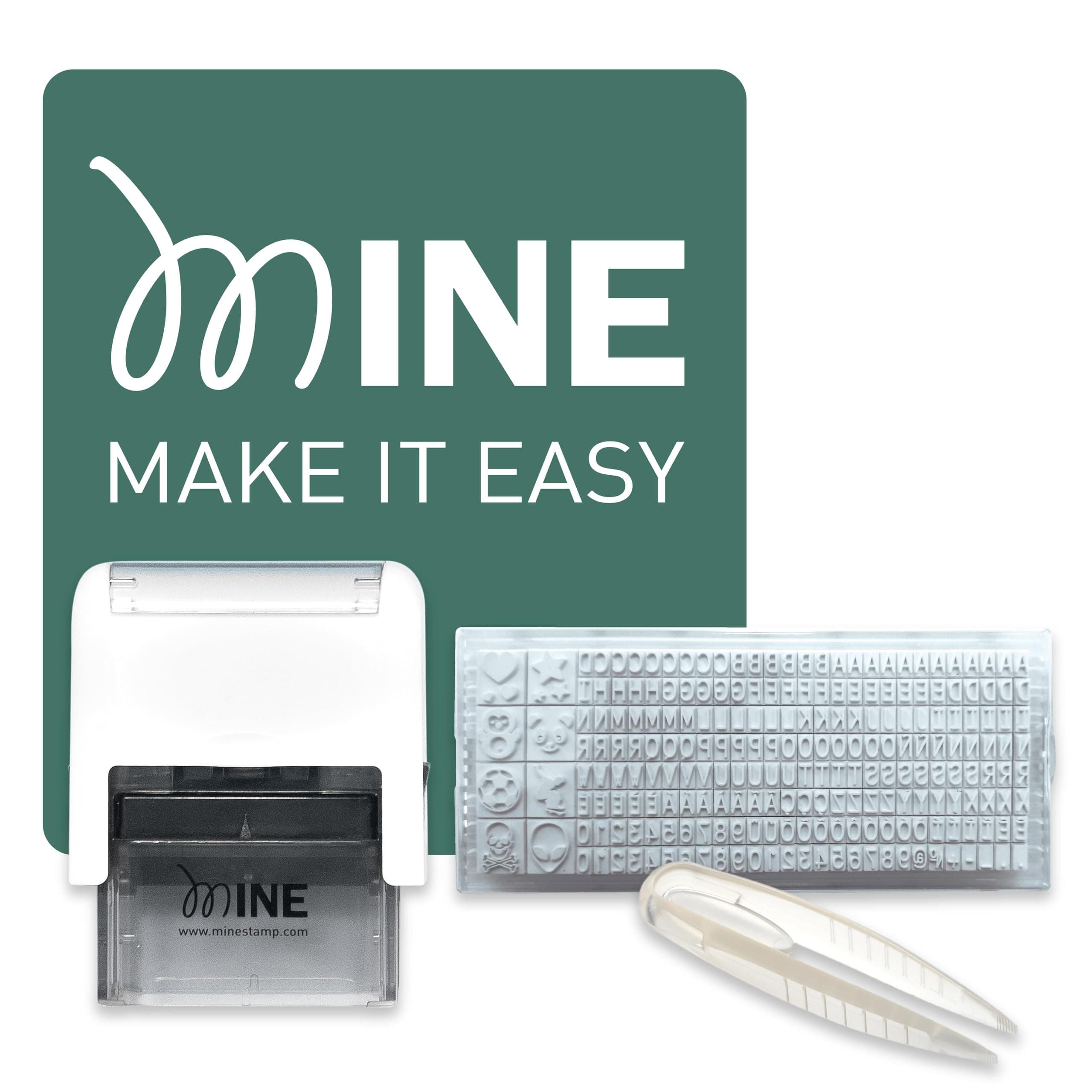 Mine Stamp - Compact Stamp For Clothes & Books
