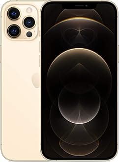 iPhone 12 Pro Max (128GB, Gold) [Locked] + Carrier Subscription