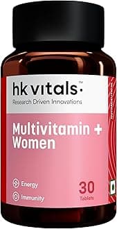 Multivitamin Plus Women (30 Tablets) | Daily Multivitamin for Women | For Energy, Joints, Skin & Hair