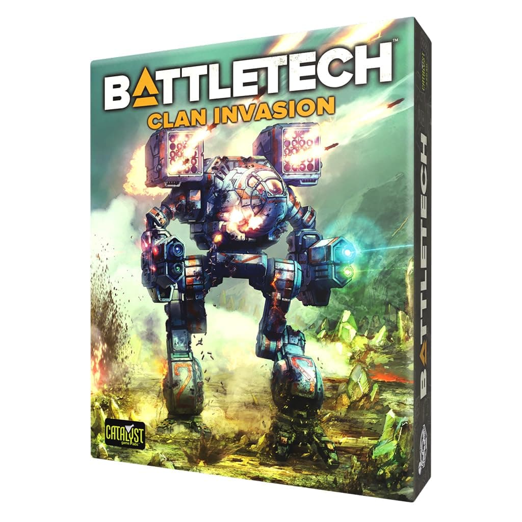 Catalyst Game Labs | Battletech Clan Invasion Box | Board Game | 2 to 5 Players | 60 Minutes Playing Time | Ages 8+