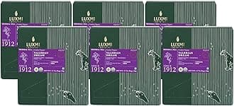 LUXMI Estates Sleep Tea With Valerian Root 15 Tea Bags (30 gram) (Pack of 6), With Chamomile, Lavender & Valerian Root | Caffeine Free Tea Bags For Insomnia Anxiety & Stress Relief, Relaxation, Restful and Peaceful Sleep With Wellness Herbal Tea, 90 Cups