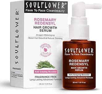Rosemary Redensyl Hair Growth Serum | 3% Redensyl, 4% Anagain, Melanogray, Caffeine, Biotin, Keratin, Tea Tree, Chia Seeds, Rice Water | Men, Women | 30 ml