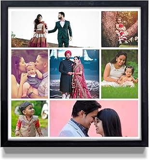 WhatsYourPrint Unique Photo Collage Frames for Anniversary / Birthday gifts