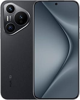 Pura 70 Smartphone, 6.6" Flat-edge Screen, Ultra Speed Snapshot, 66W SuperCharge, 4900mAh Battery, 12GB+256GB, Black