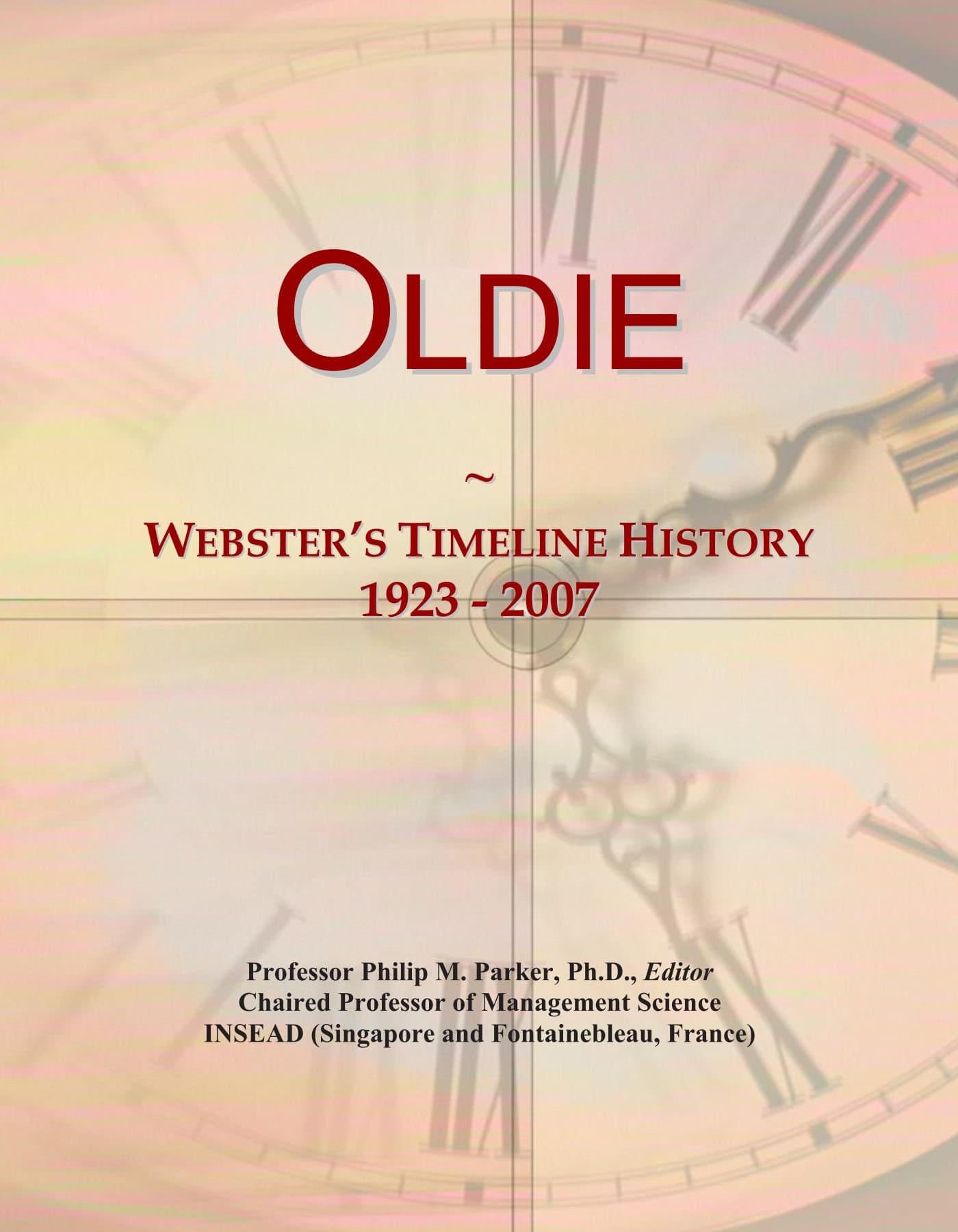 Oldie: Webster's Timeline History, 1923 - 2007