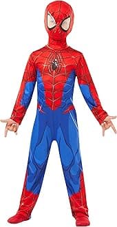 RUBIE'S Marvel Spider-Man Classic Child Costume, Blue-Red,M (5-6 years / 116cms)