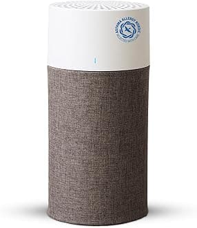 Bedroom Air Purifier, Air Cleaner Dust Pet Dander Smoke Mold Pollen Bacteria Virus Allergen, Odor Removal, for Home Office Kitchen, Washable Pre Filter, HEPASilent, Medium Room, Blue 311 Auto
