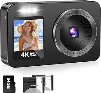 4K Digital Camera for Kids, Boys