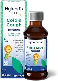 4 Kids Cold 'n Cough Nighttime, Age 2-12, 4 fl oz (118 ml)