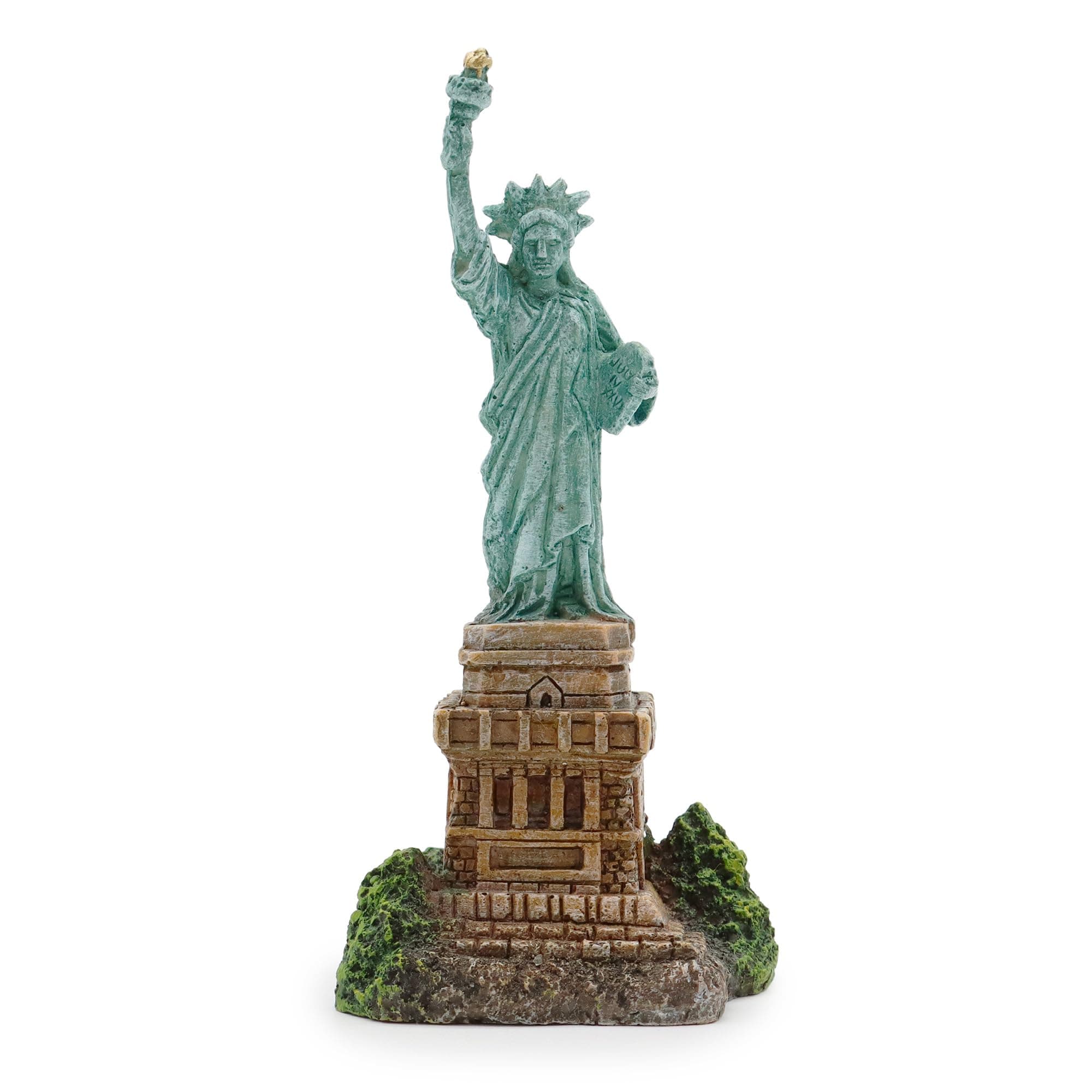Wave Liberty Statue Aquarium Ornaments