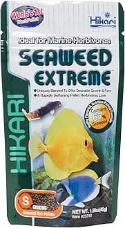 Hikari Seaweed Extreme Marine Herbivores Fish Food, 45g