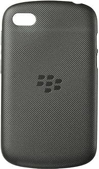 Soft Shell Case Cover for BlackBerry Q10 - Black