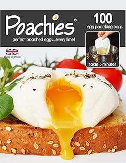 Poachies Egg poaching Bags, 17 x 13.5 x 3 cm by Poachies