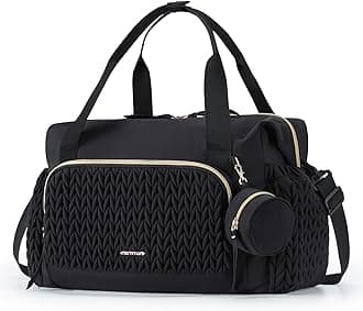 Diaper Bag Tote, Large Capacity Travel Diaper bags, Hospital Bag for Labor Delivery, Baby Bag with Pacifier Case