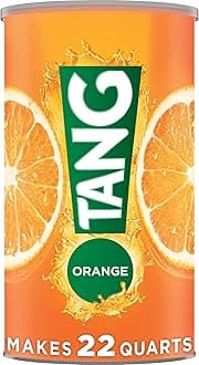 Tang Orange Sweetened Powdered Drink Mix 1 Count 72 oz Canister