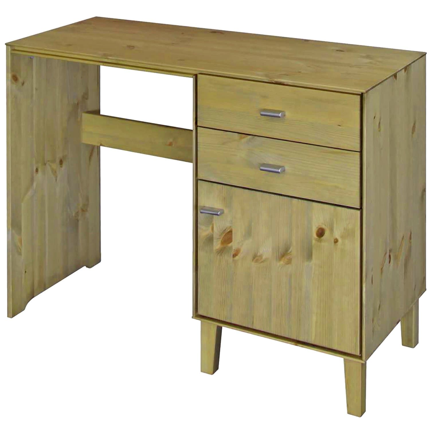 Kolding Oak Effect Dressing Console Table 2 Draw 1 Door Bedroom Desk
