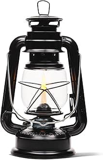 Lamplight 52664 Farmer's Lantern, Black, Original Version, Brown