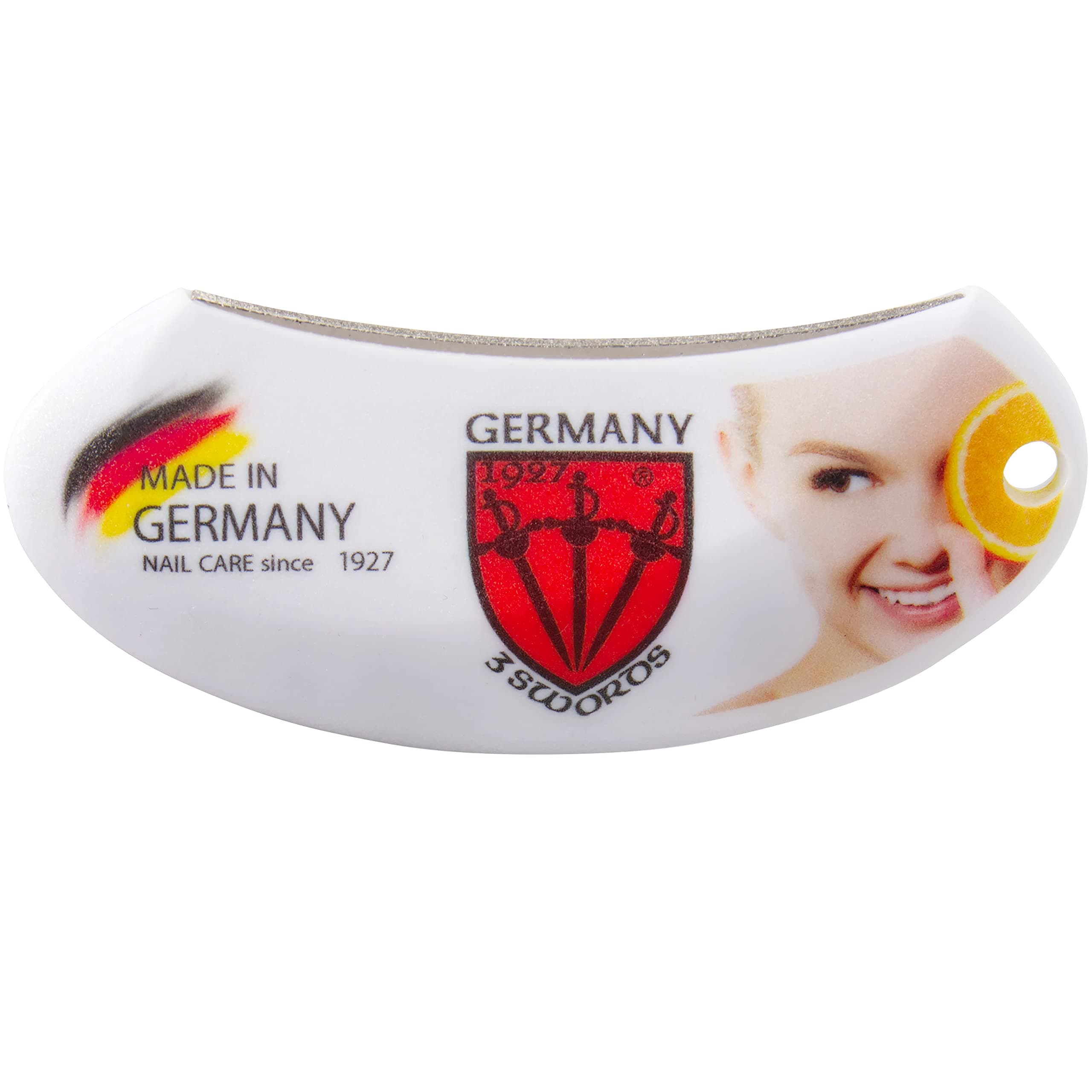 3 Swords Germany - Sapphire Nail File - Rounded Blade - Suitable for All Pocket Brand new - Made in Germany