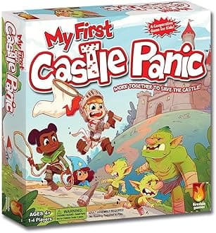 My First Castle Panic Board Game for Kids 4+ | Cooperative & Educational Fun | Teaches Strategy & Teamwork