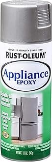 Rust-Oleum 7887830-2PK Specialty Appliance Epoxy Spray, 12 oz, Stainless Steel, 2 Pack