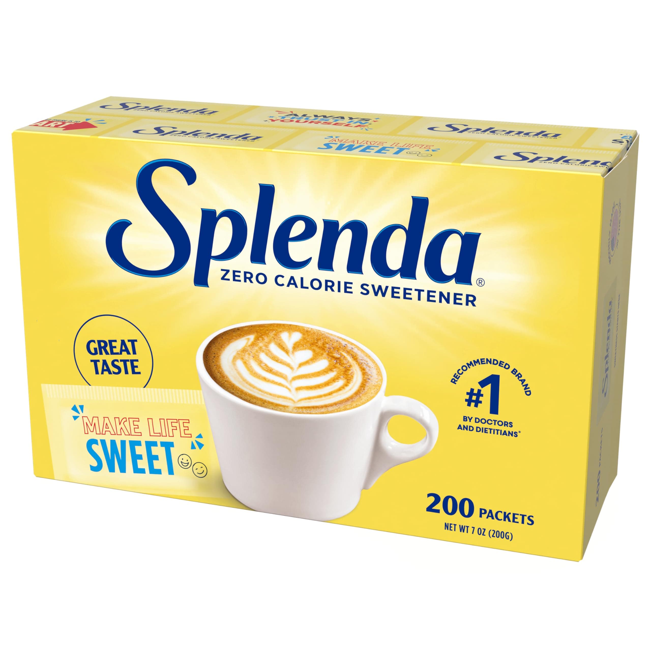 No Calorie Sweetener, 200 Count Packets