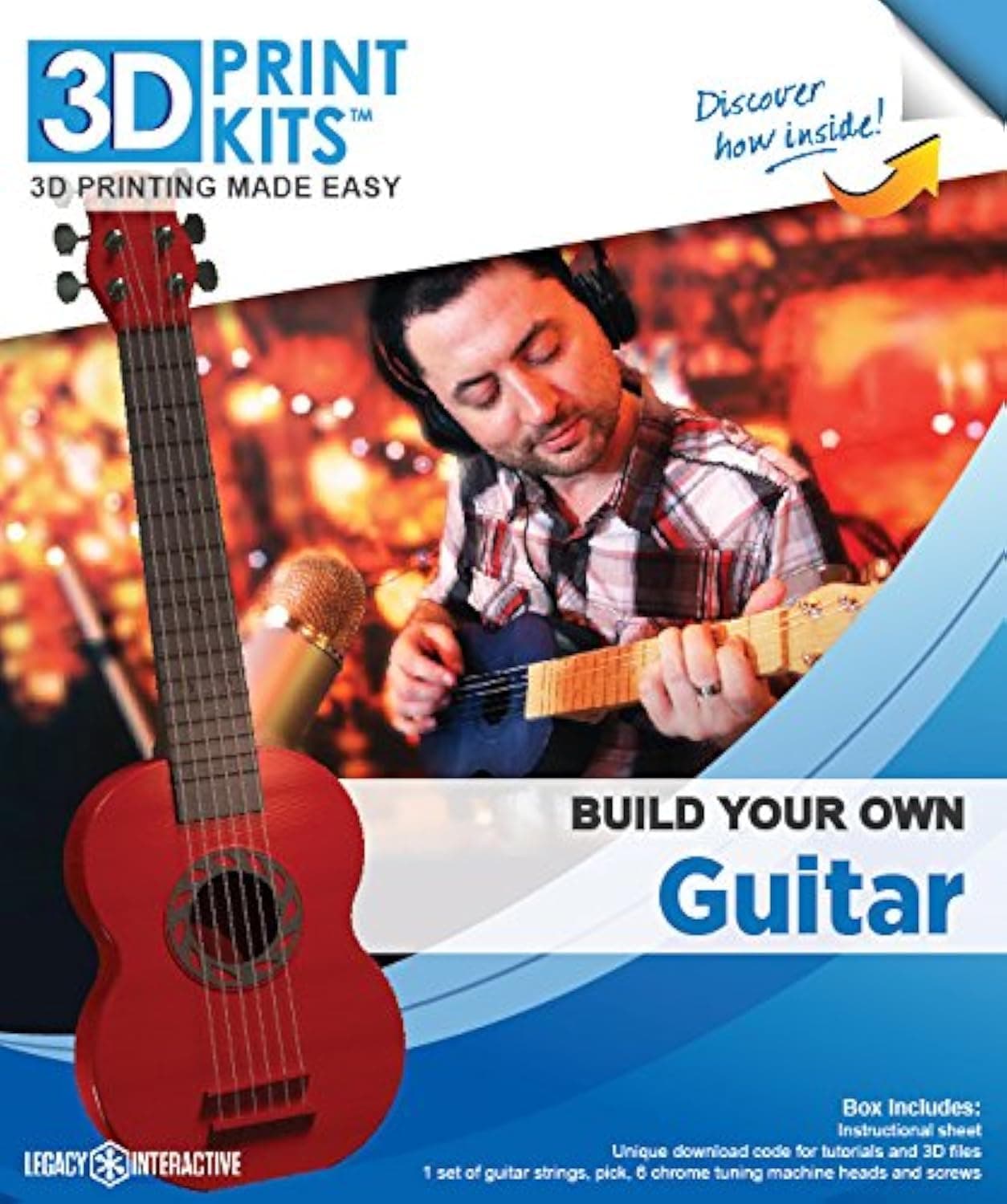 Guitar 3D Print KIT, Color