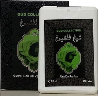Oud Collection Mini Pocket Perfume 20ml perfume Eau De Perfume EDP Arabian Fragrance for Men Women Unisex (Sheikh Al Shuyukh)