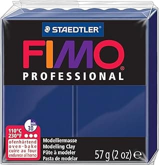 Staedtler Fimo Professional Oven Hardening Modelling Clay, 57G, Navy Blue