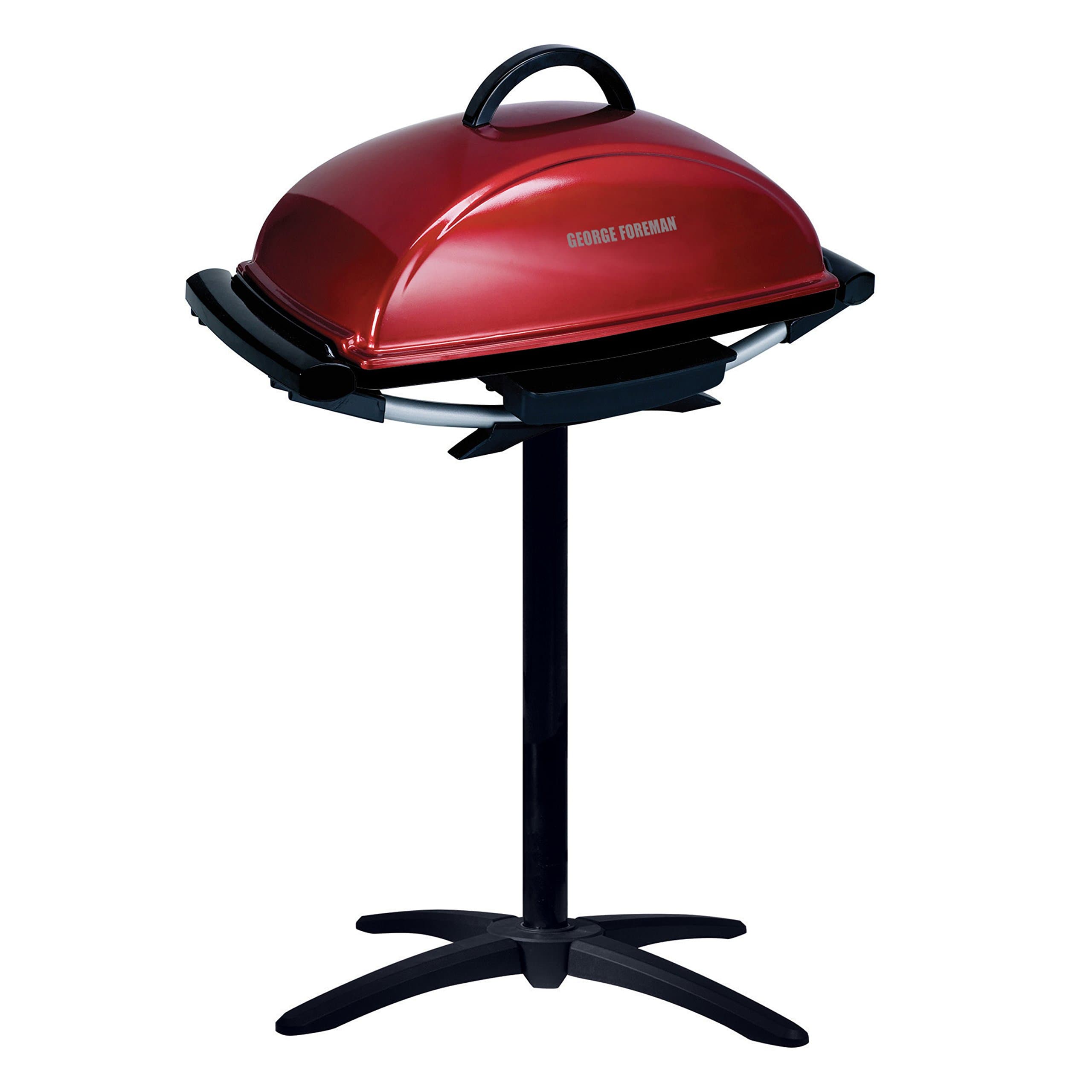 12-Serving Indoor/Outdoor Rectangular Electric Grill, Red, GFO201R