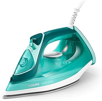 Speed Pro DST3030/70 Steam iron 2400 W Green World's No.1 Ironing brand, 40g/min Steam with 180g Steam Boost Ceramic Soleplate with Auto Shut-off & Drip Stop Technology, Large 300ml Water Tank