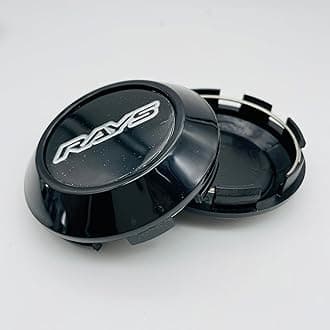 4pcs Rays Volk Racing Wheel Center Caps OD 76MM/2.99" ID 72MM/2.83" for CB 73.1MM Wheels (Color-A)