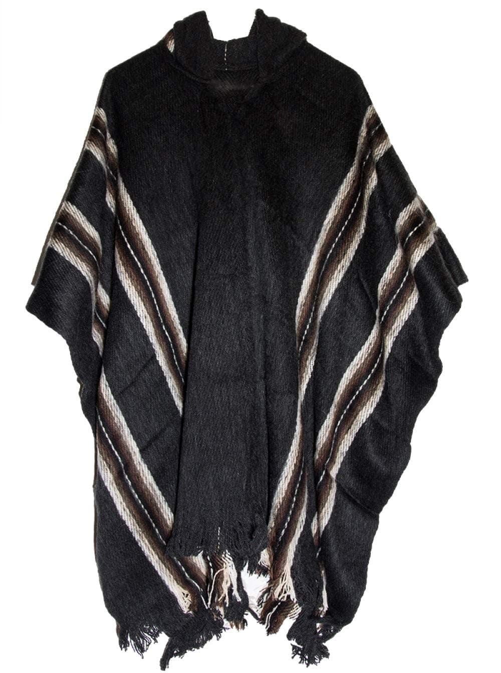 Alpaca Hooded Poncho