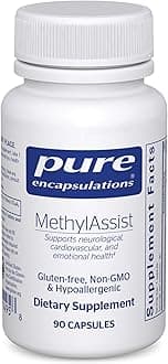 Pure Encapsulations MethylAssist 90's - B Vitamin Complex - Methylation Support* - Heart Health & Brain Health - Non-GMO & Gluten Free - 90 Capsules