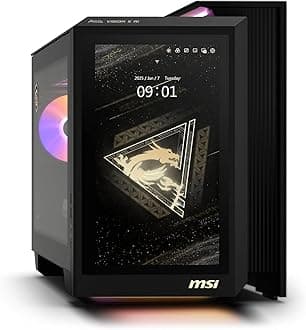 [2025] MSI MEG Vision X AI 2NVZ9-045US Pro Extreme (Intel Core Ultra 9 285K, 128GB DDR5 RAM, 4TB Gen5 NVMe SSD, NVIDIA GeForce RTX 5090, Windows 11 Pro) Gaming Desktop PC
