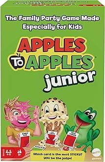 Apples to Apples Junior: The Game of Crazy Comparisons - Family Party Game for Kids, Ages 9 & Up - 504 Cards