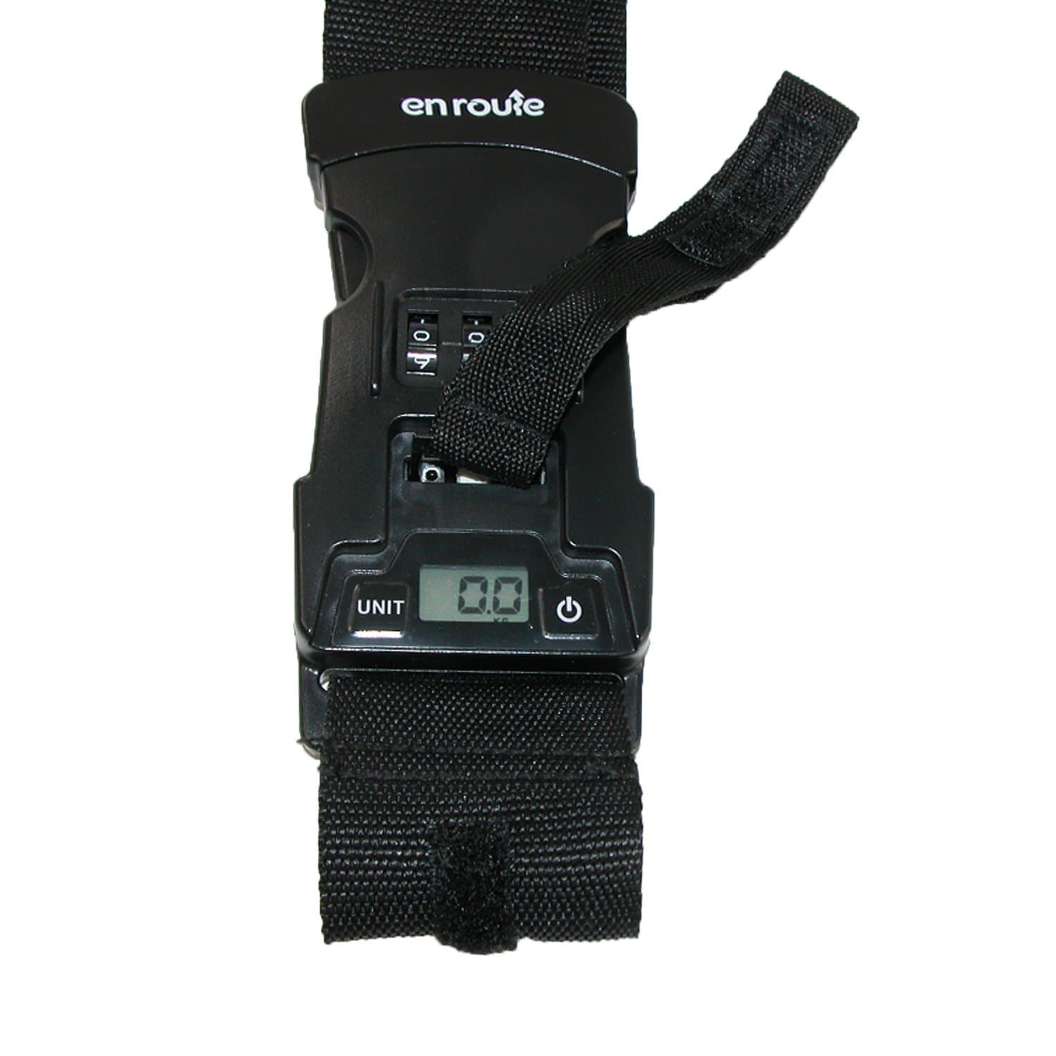 Locking Luggage Belt with Built in Scale (#151) Avoid Overweight Charges!