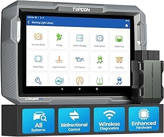 TOPDON Bidirectional Scan Tool, NEW ArtiDiag900 Lite Automotive Diagnostic Tool for Full System, Scanner for Car with Active Test, 8+ Reset, Wireless OBD2 Scanner Diagnostic Tool for All Vehicles
