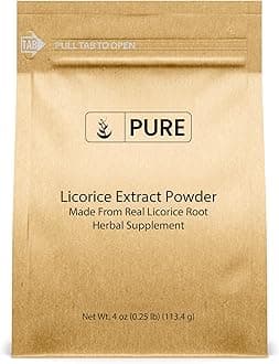 Pure Original Ingredients Licorice Extract (4oz) Non-GMO, Mulethi Powder