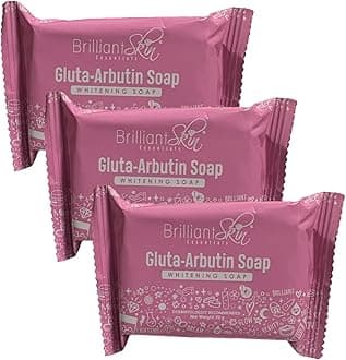 Brilliant Skin Gluta - Arbutin Soap Bar Size 70g (Pack Of 3)