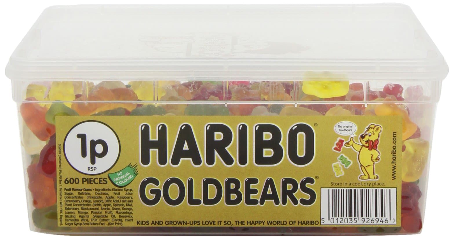 Haribo Gold Bears Tubs