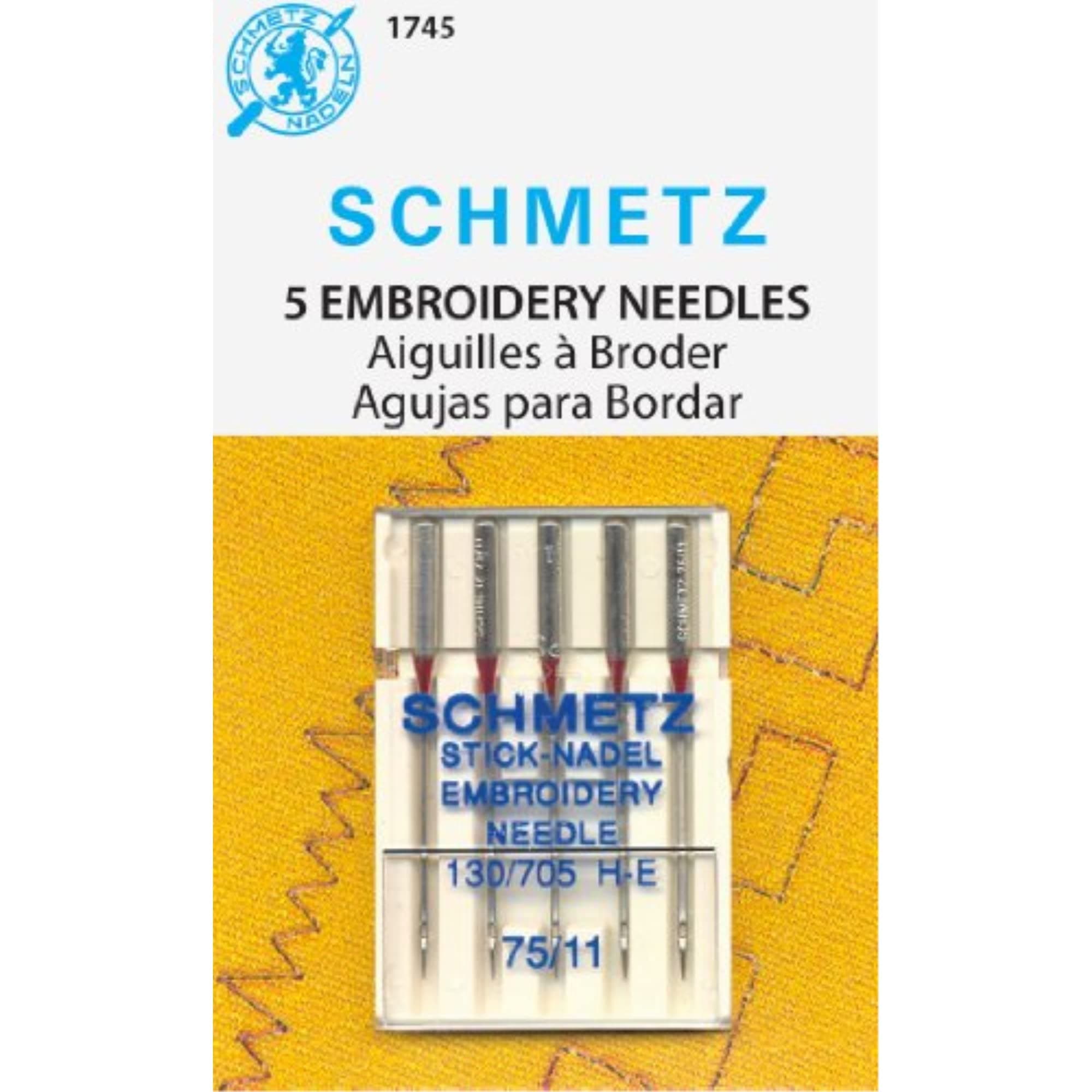 Machine Embroidery Needles 75/11