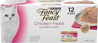 Purina Grain Free Pate Wet Cat Food, Chicken - (2 Packs of 12) 3 oz. Cans