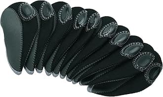 PATIKIL Golf Club Iron Head Covers, Visible Window Waterproof Protection Sleeves for Outdoor Sport