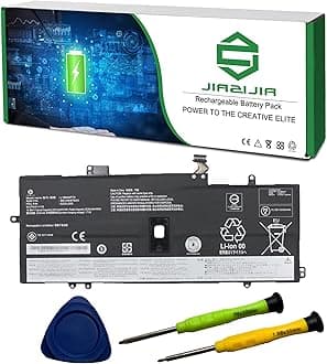 02DL005 L18M4P72 SB10K97643 Laptop Battery Replacement for Lenovo ThinkPad X1 Yoga 4th Gen / X1 Carbon 7th Gen 2019 / 8th Gen 2020 Series 02DL006 L18C4P71 02DL004 L18L4P71 15.36V 51Wh